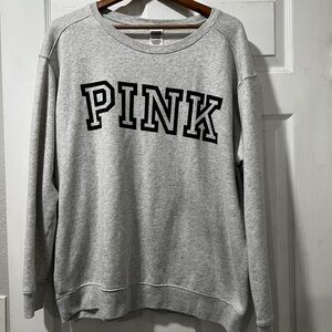 PINK Victoria's Secret Gray Women's Sweater